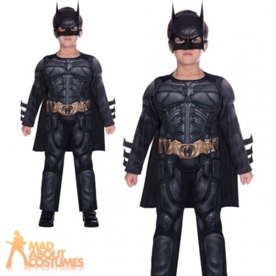 Am9906062 costume batman dark knight taglia 4-6 anni