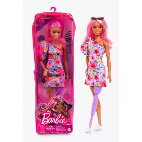 Hbv21 barbie fashionistas 189 con protesi a pois