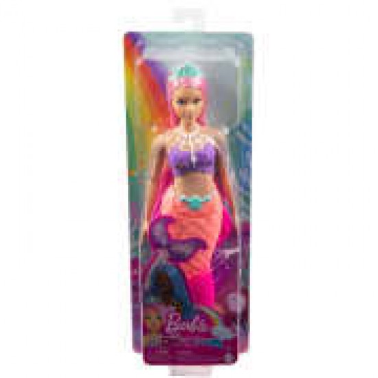 Hgr09 barbie dreamtopia sirena rosa