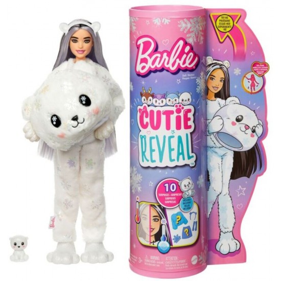 Hjl64 barbie cutie reveal winter orso polare