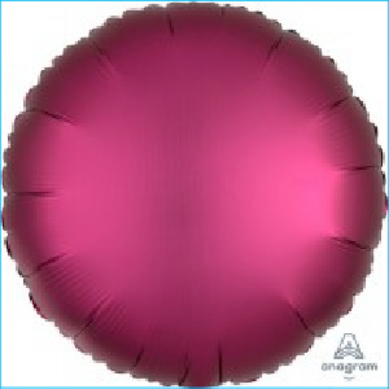 3682701 palloncino foil globo satin luxe 43 cm melograno