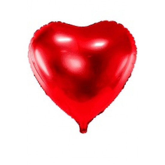 3682801 palloncino foil cuore satin luxe 43 cm rosso