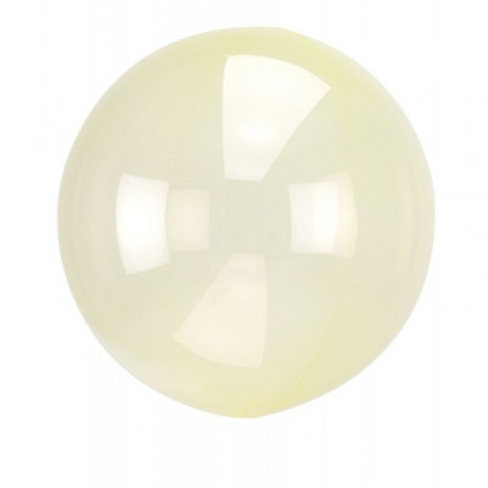 8285211 pallone foil clearz crystal giallo