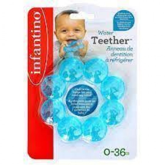 Pos200097 infantino accessori dentizione con acqua blu