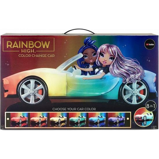 Mg-574316 rainbow high auto cambia colore