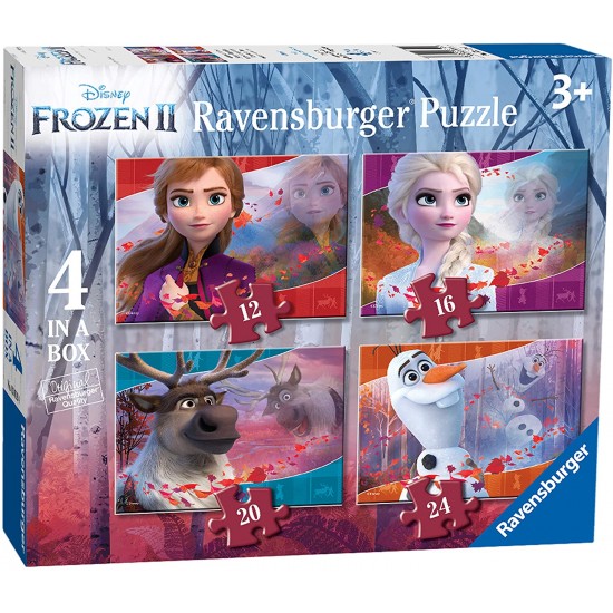 03019 puzzle 4 in a box frozen 2