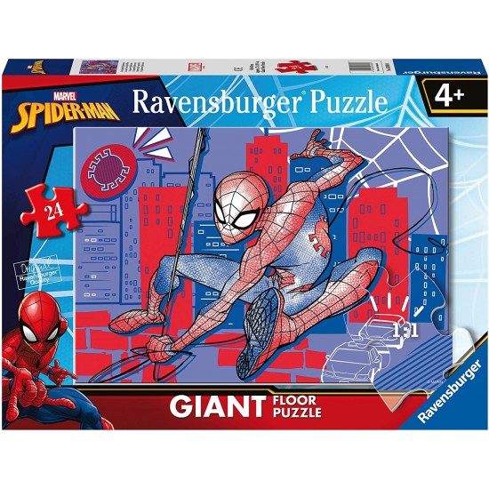03088 puzzle 24 pz giganti da pavimento spiderman