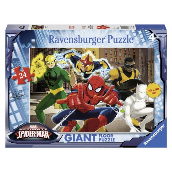 05439 puzzle 24 giant pavimento spiderman