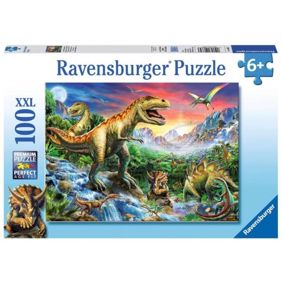 10665 puzzle 100 pz xxl l'era dei dinosauri