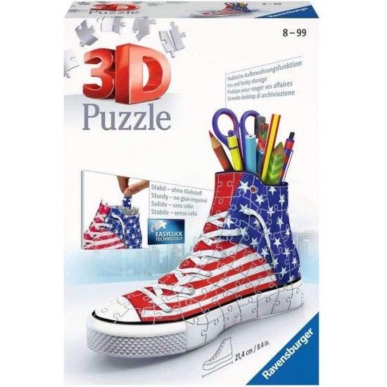 12549 puzzle sneaker sneaker flag - portapenne 12549 puzzle sneaker sneaker flag - portapenne