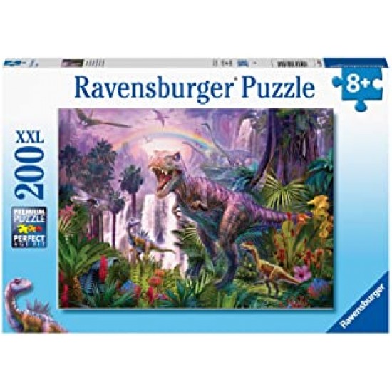 12892 puzzle 200 pz xxl paese dei dinosauri