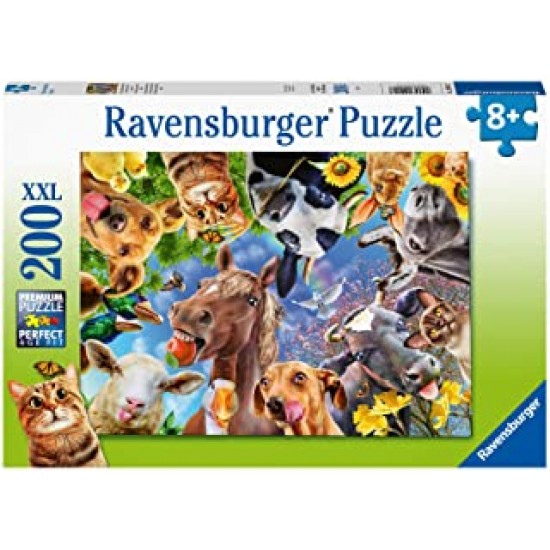12902 puzzle 200 xxl divertenti animali da fattoria