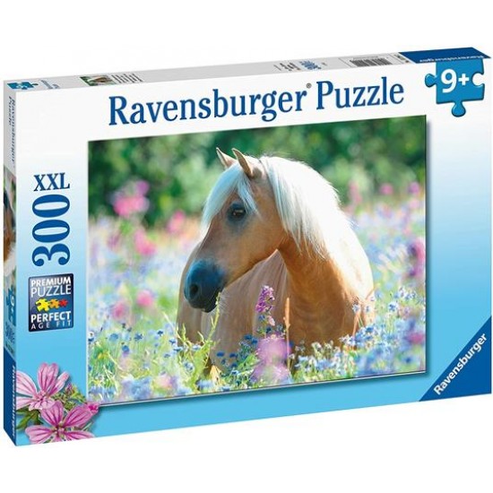 13294 puzzle 300 pz xxl cavallo tra i fiori
