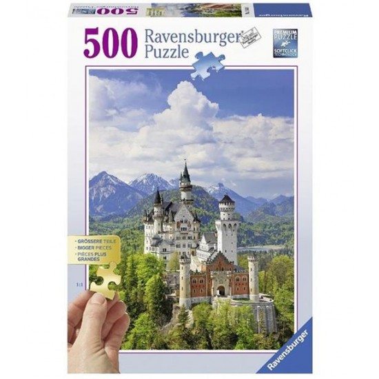 13681 puzzle 500 pz gold edition marchenhaftes schloss
