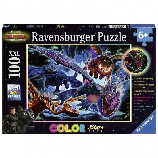 13710 puzzle 100 pz xxl dragons