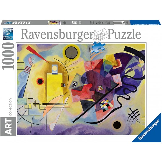14848 puzzle 1000 pz arte kandinsky, wassily:yellow, red, blue