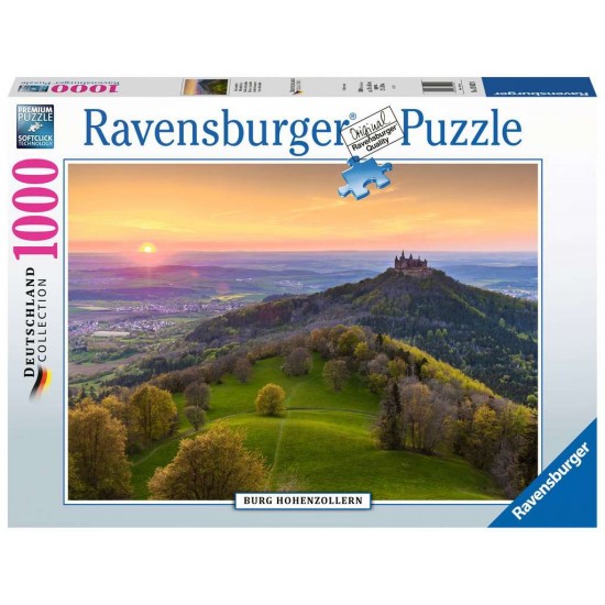 15012 puzzle 1000 pz foto paesaggi castello di hohenzollern