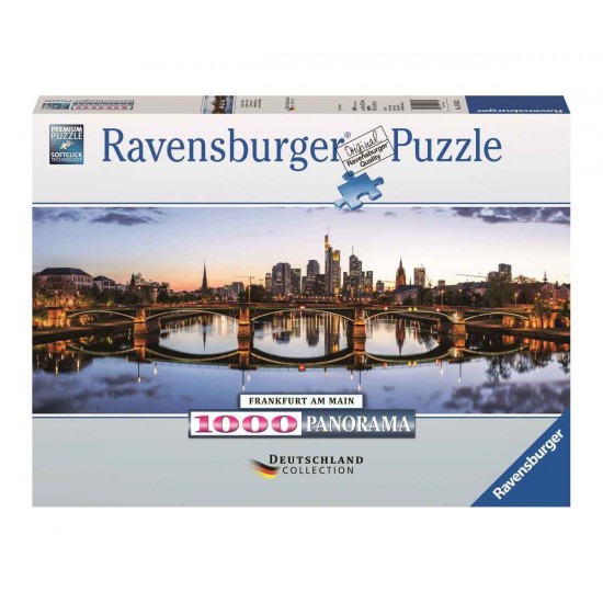 15162 puzzle 1000 pz foto paesaggi frankfurt