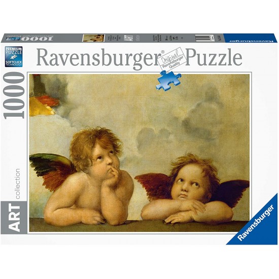 15544 puzzle 1000 pz arte raffaello: cherubini