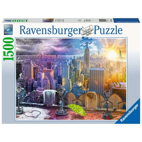 16008 puzzle 1500 pz le stagioni di new york
