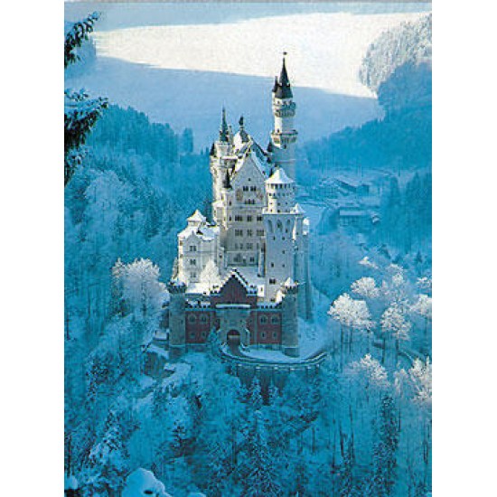 16219 puzzle 1500 pz neuschwanstein d’inverno