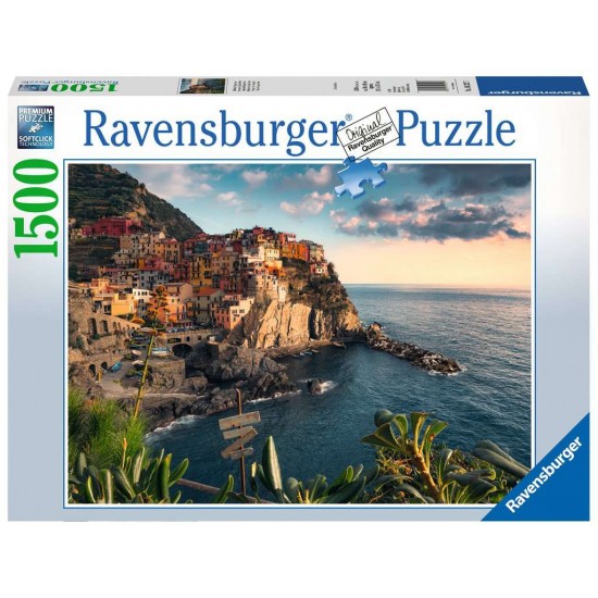 16227 puzzle 1500 pz vista delle cinque terre
