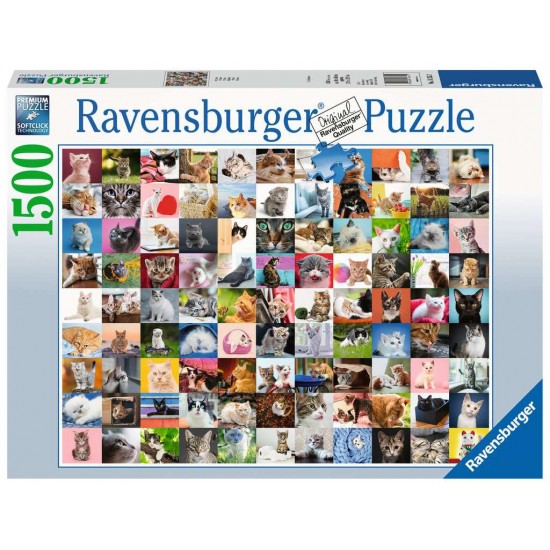 16235 puzzle 1500 pz 99 gatti