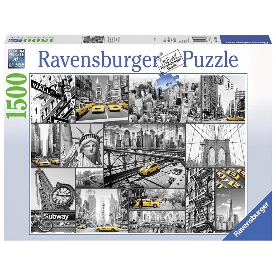 16354 puzzle 1500 pz macchie di colore a new york