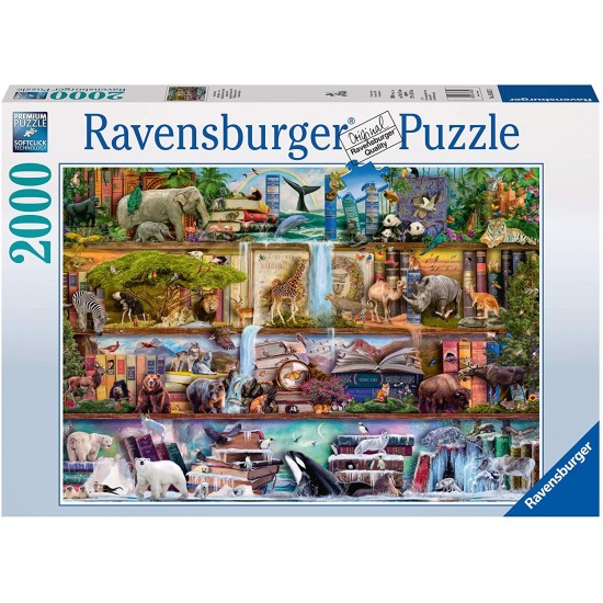 16652 puzzle 2000 pz animali selvatici