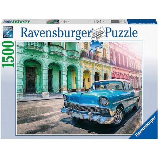 16710 puzzle 1500 pz automobile a cuba