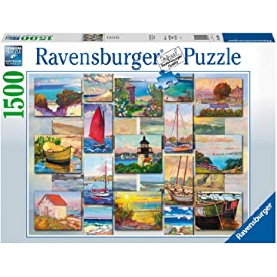 16820 puzzle 1500 pz collage costiero