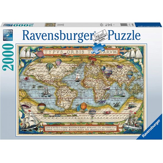 16825 puzzle 2000 pz intorno al mondo