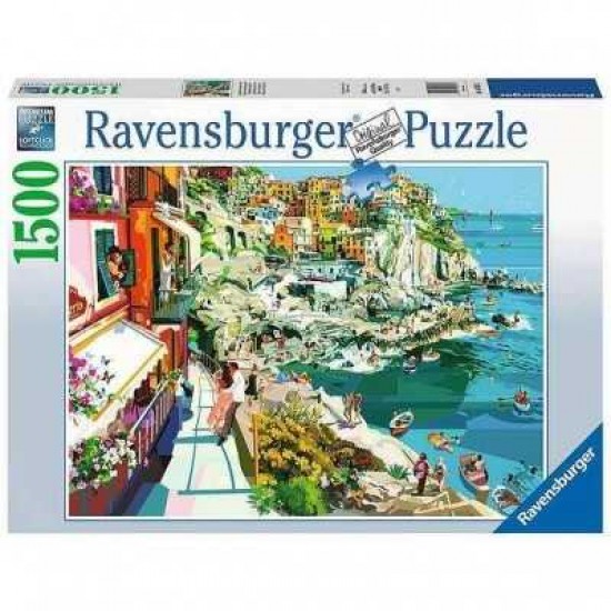 16953 puzzle 1500 pz romance in cinque terre