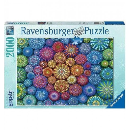 17134 puzzle 2000 pz arcobaleni mandala