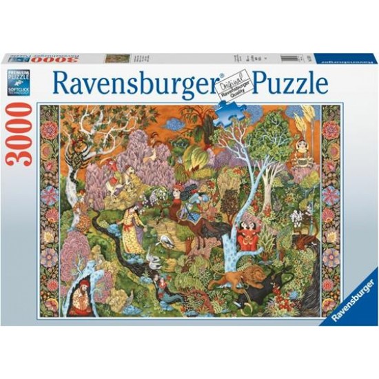 17135 puzzle 3000 pz giardino dei segni zodiacali