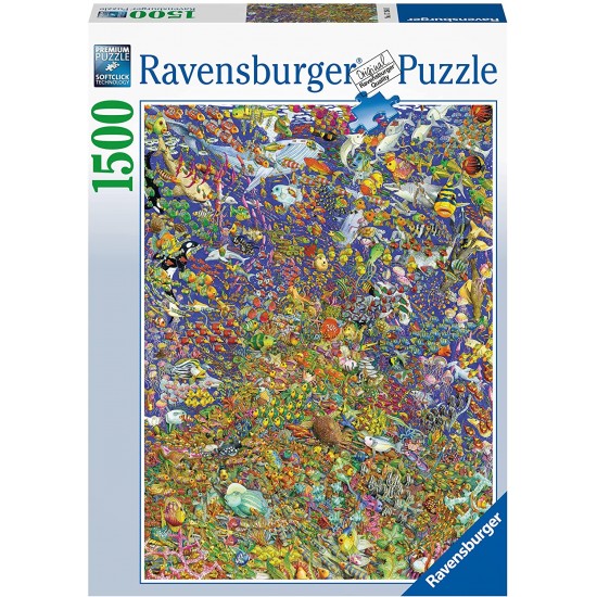 17264 puzzle 1500 pz arcobaleno di pesci