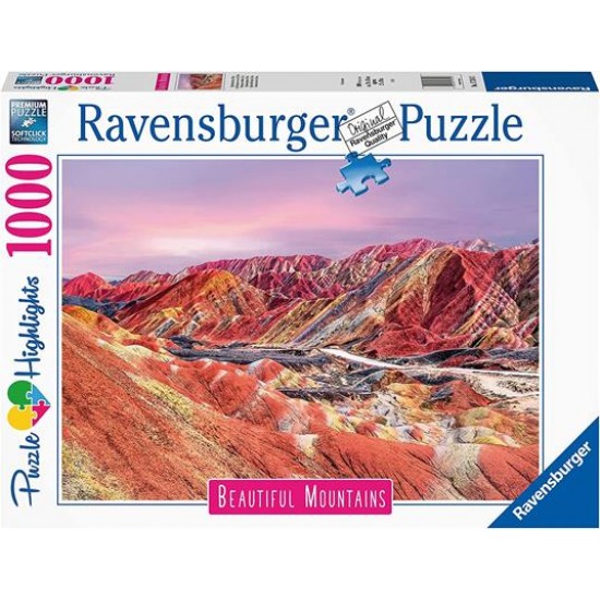 17314 puzzle 1000 pz montagne arcobaleno cina