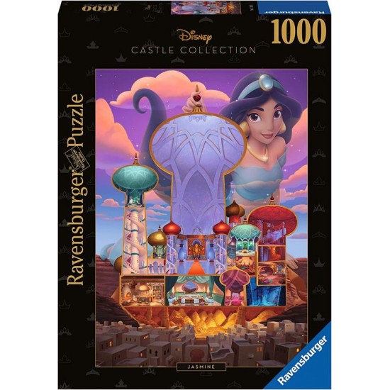 17330 puzzle 1000 pz disney jasmine castle