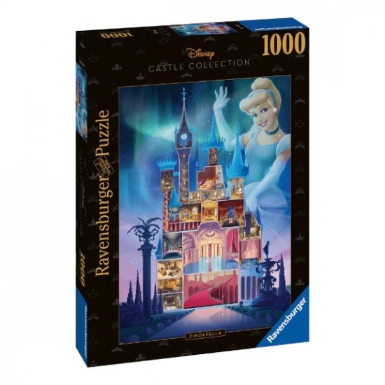 17331 puzzle 1000 pz disney cinderella castle