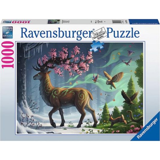 17385 puzzle 1000 pz cervo in primavera