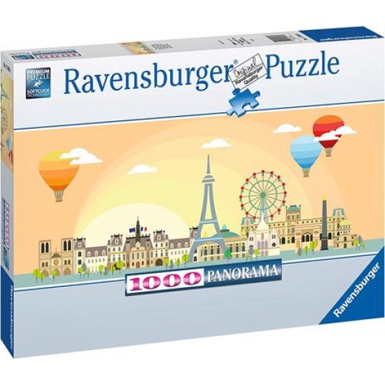 17393 puzzle 1000 pz parigi