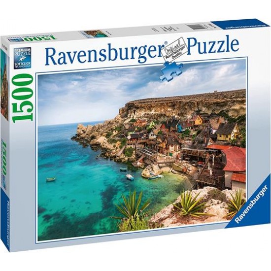 17436 puzzle 1500 pz popeye village malta