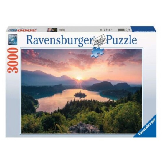 17445 puzzle 3000 pz lago di bled slovenia