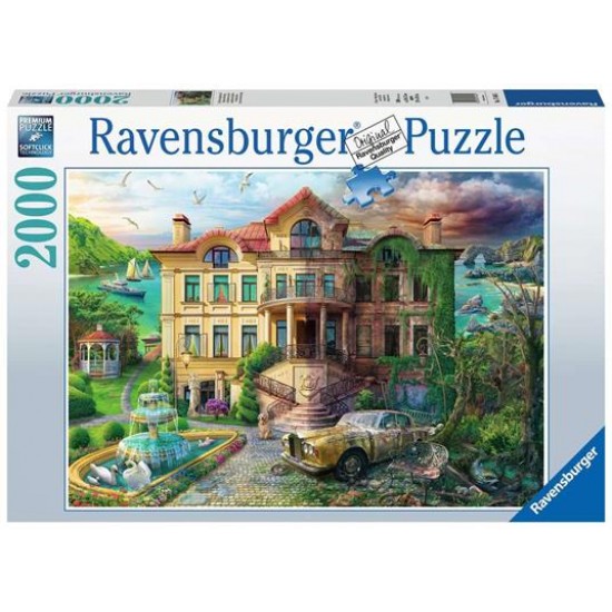 17464 puzzle 2000 pz la villa attraverso i secoli