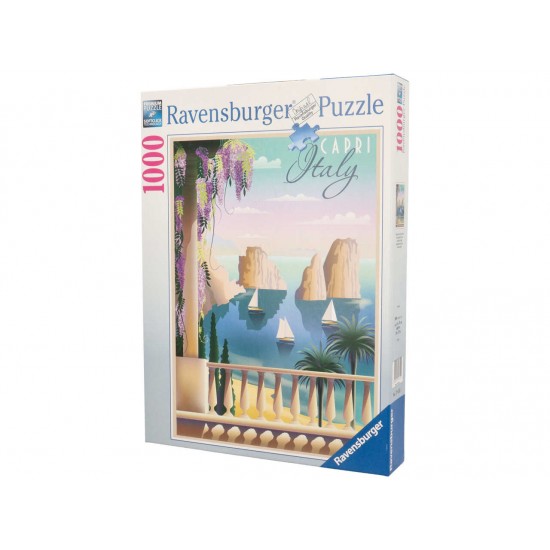 17615 puzzle 1000 pz postcard from capri
