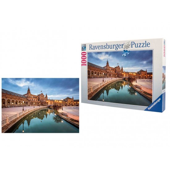 17616 puzzle 1000 pz piazza di spagna