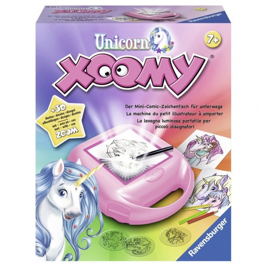 Gch18710 xoomy unicorno lavagna luminosa portatile