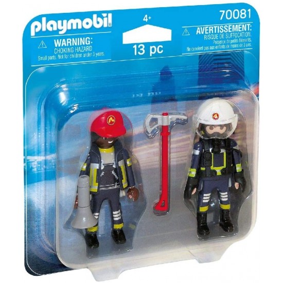 70081 playmobil pompieri (duopack)