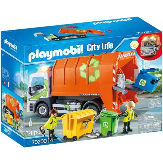 Playmobil 70200 camion della raccolta differenziata