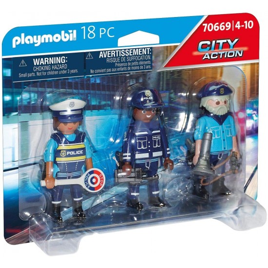 70669 playmobil squadra di poliziotti